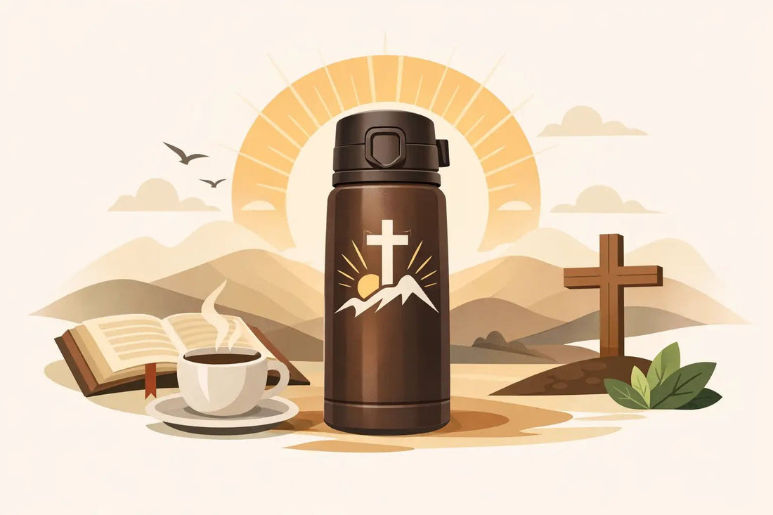 Christian Coffee Bottle That Speaks Truth