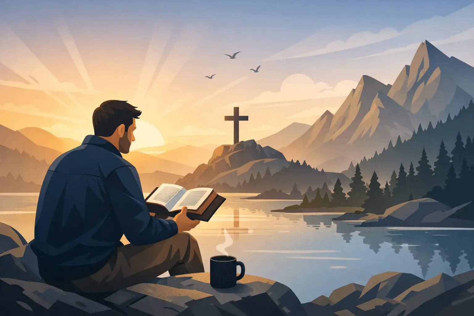 Daily KJV Devotional for Men That Stands Firm