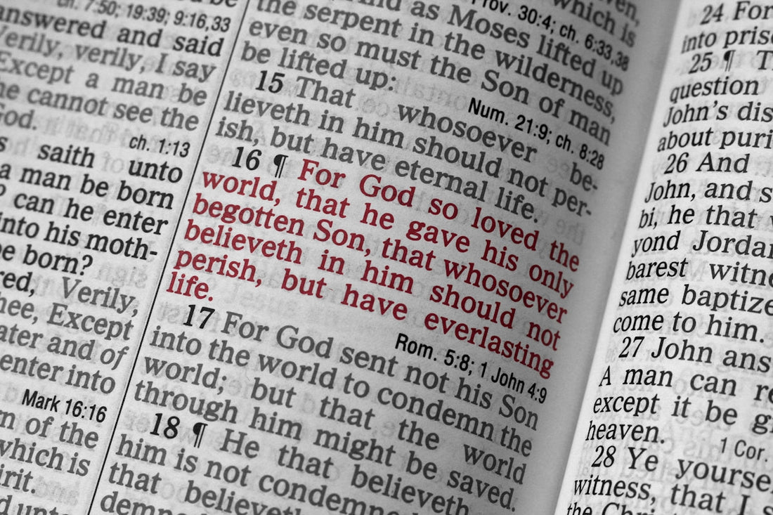 Trust in God Unisex Tee | KJV Scripture | Word & Light - KJV Word & Light Threads