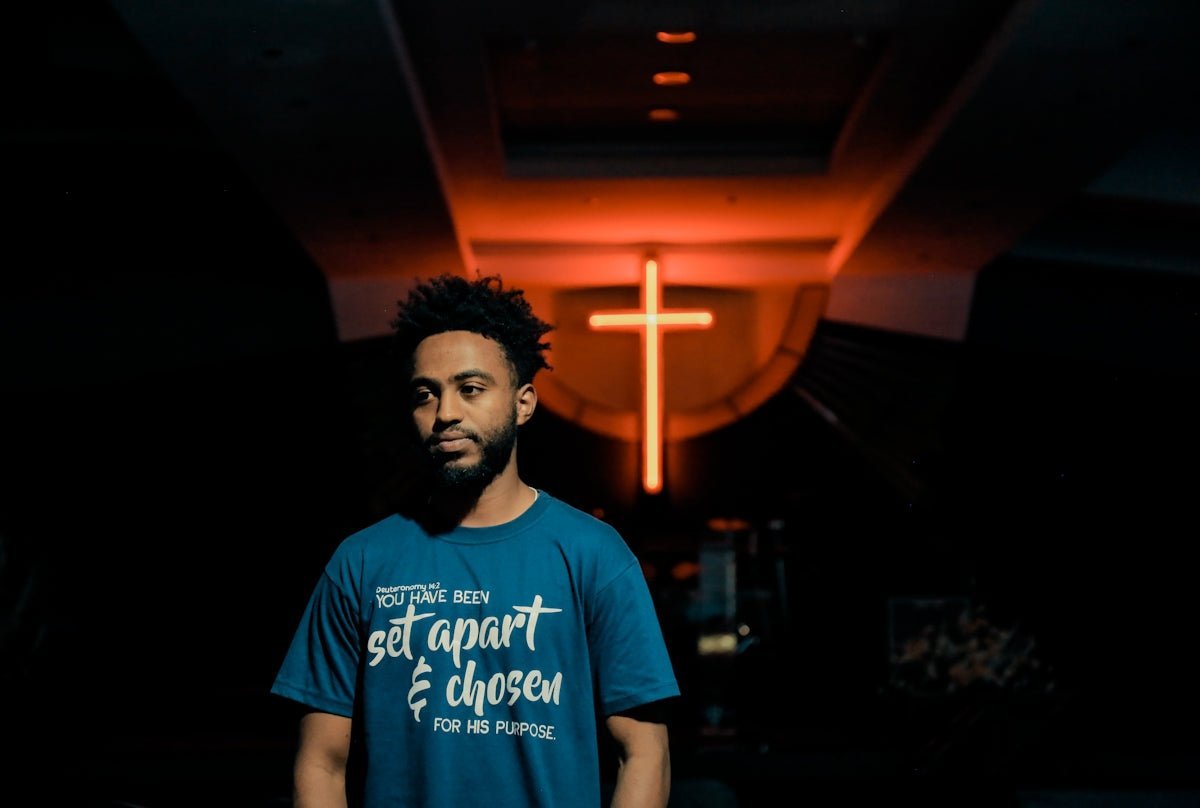Discover the Power of Isaiah 43:5 with the KJV Faith Softcover Journal: Elevate Fashions with Men's Christian T-Shirts and Bible Verse Apparel from Word & Light - KJV Word & Light Threads