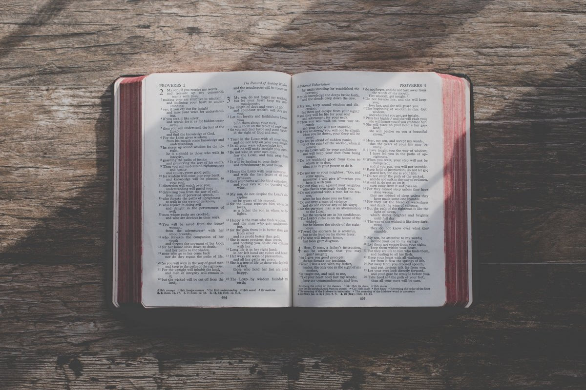 Trust God Heather | KJV Scripture Tee | Word & Light - KJV Word & Light Threads