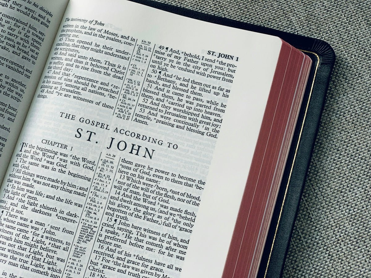 KJV scripture hardcover journals and Christian t-shirts gift guide - faith-inspired gifts