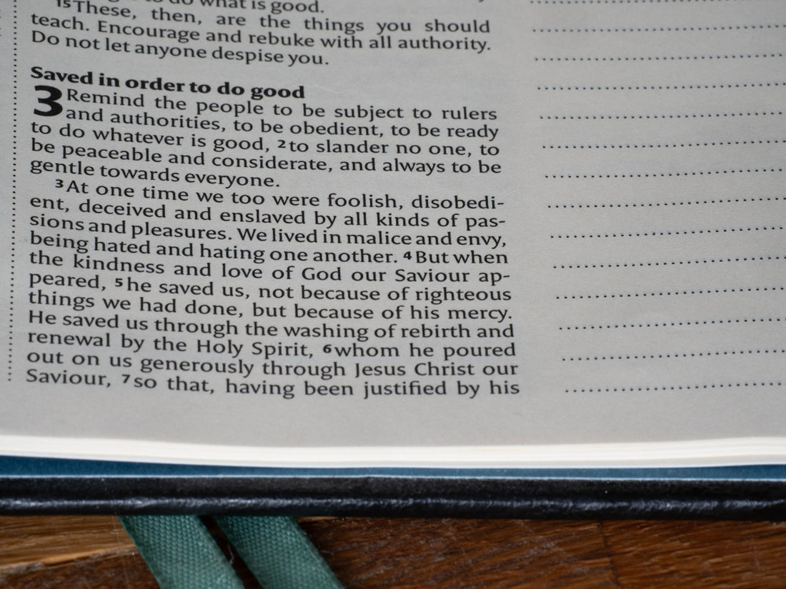 Scripture about good works and salvation.