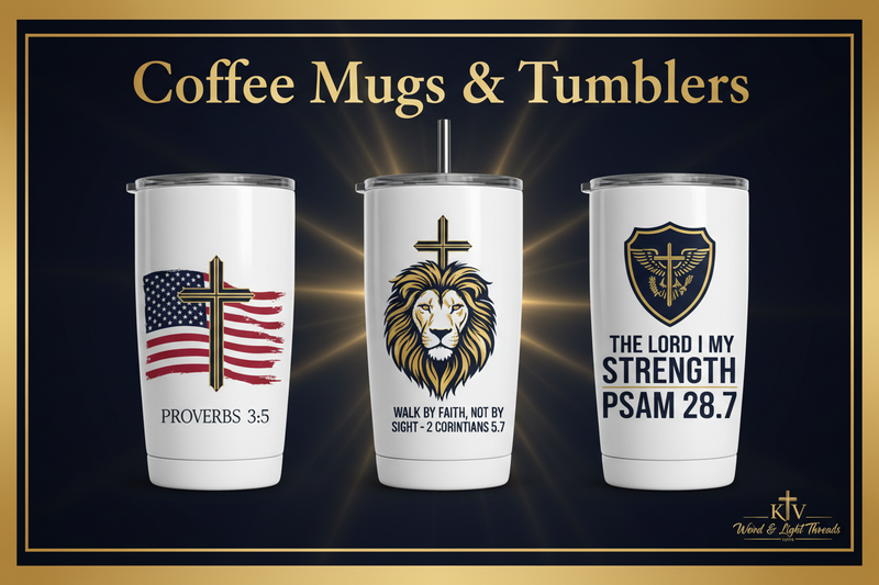 Coffee Mugs & Bottles - KJV Word & Light Threads
