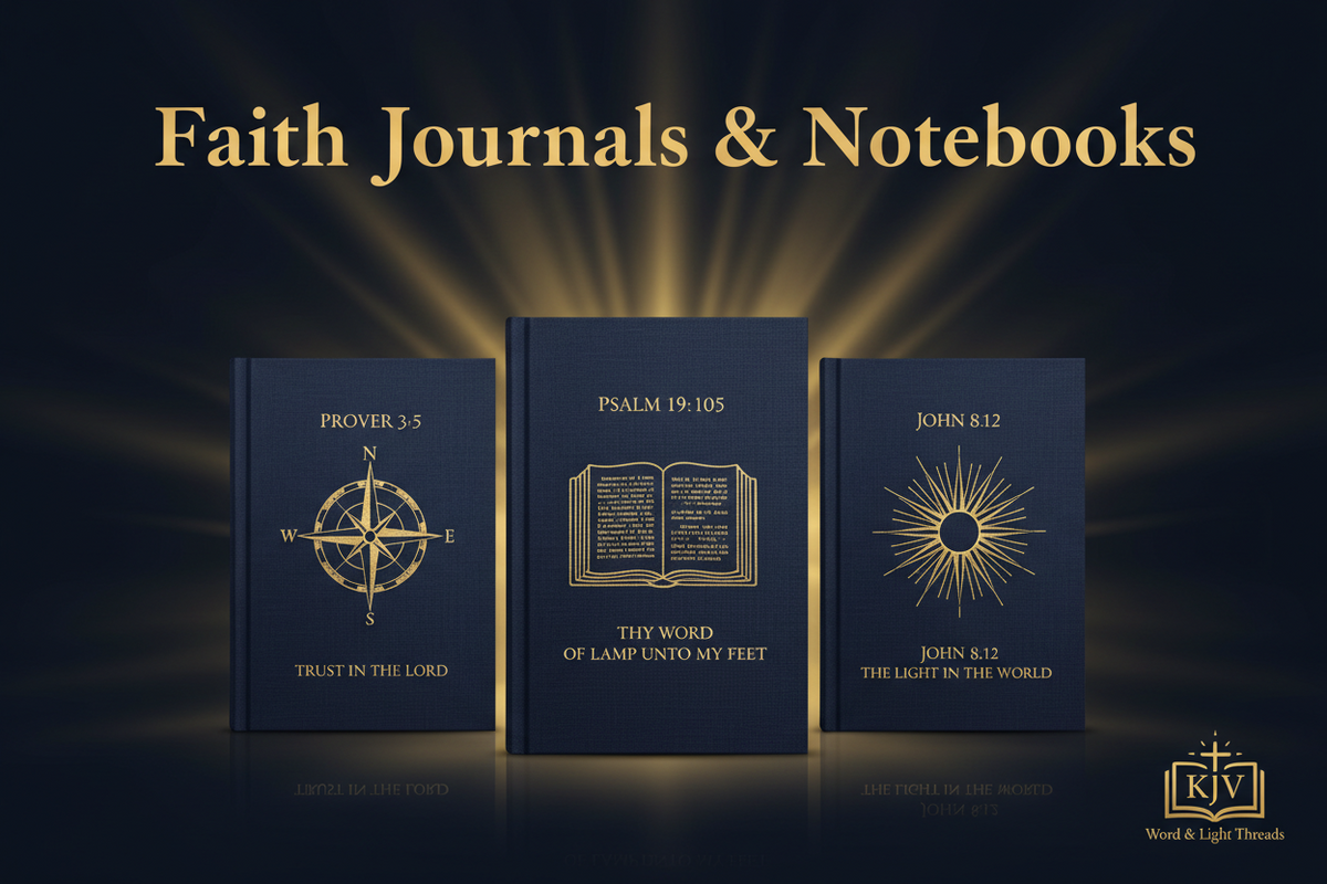 Faith Journals & Notebooks KJV