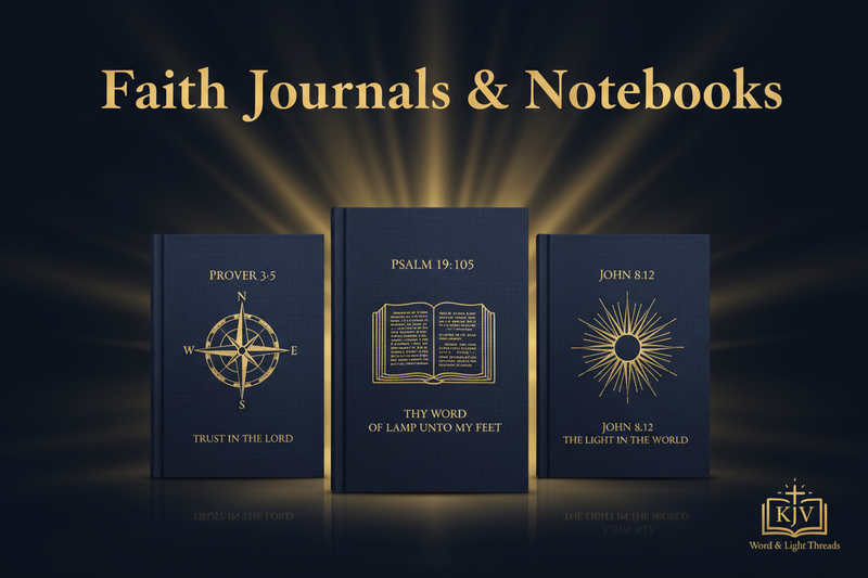 Faith Journals & Notebooks KJV