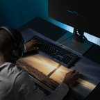 The Greatest Gift Ever Given | John 3:16 – KJV Faith Gaming Mouse Pad - KJV Word & Light Threads