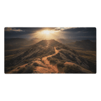 Trials & Tribulations | Romans 5:3 – KJV Faith Gaming Mouse Pad - KJV Word & Light Threads