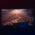 Trials & Tribulations | Romans 5:3 – KJV Faith Gaming Mouse Pad - KJV Word & Light Threads