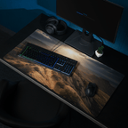 Trials & Tribulations | Romans 5:3 – KJV Faith Gaming Mouse Pad - KJV Word & Light Threads