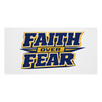Faith Over Fear | 2 Timothy 1:7 – KJV Faith Gaming Mouse Pad - KJV Word & Light Threads