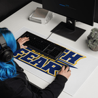 Faith Over Fear | 2 Timothy 1:7 – KJV Faith Gaming Mouse Pad - KJV Word & Light Threads