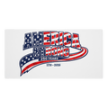 America Strong 250 Years | 1776–2026 – KJV Faith Gaming Mouse Pad - KJV Word & Light Threads
