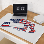America Strong 250 Years | 1776–2026 – KJV Faith Gaming Mouse Pad - KJV Word & Light Threads