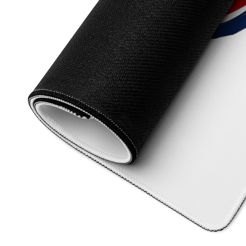Support Our Troops 250 Strong | 1776–2026 – KJV Faith Gaming Mouse Pad - KJV Word & Light Threads