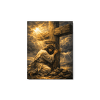 Divine Authority & Transcendence | Crown of Glory – KJV Faith Metal Print - KJV Word & Light Threads