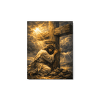 Divine Authority & Transcendence | Crown of Glory – KJV Faith Metal Print - KJV Word & Light Threads