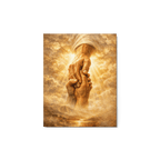 Do Not Be Afraid, For I Am With You | Isaiah 43:5 – KJV Faith Metal Print - KJV Word & Light Threads