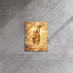 Do Not Be Afraid, For I Am With You | Isaiah 43:5 – KJV Faith Metal Print - KJV Word & Light Threads
