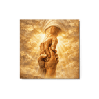 Do Not Be Afraid, For I Am With You | Isaiah 43:5 – KJV Faith Metal Print - KJV Word & Light Threads
