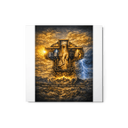 Steadfast, Refined, Radiant, Resilient & Redeemed | Isaiah 41:10 – KJV Faith Metal Print - KJV Word & Light Threads