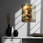 Divine Authority & Transcendence | Crown of Glory – KJV Faith Metal Print - KJV Word & Light Threads