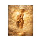 Do Not Be Afraid, For I Am With You | Isaiah 43:5 – KJV Faith Metal Print - KJV Word & Light Threads