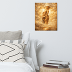Do Not Be Afraid, For I Am With You | Isaiah 43:5 – KJV Faith Metal Print - KJV Word & Light Threads