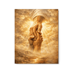 Do Not Be Afraid, For I Am With You | Isaiah 43:5 – KJV Faith Metal Print - KJV Word & Light Threads