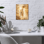 Do Not Be Afraid, For I Am With You | Isaiah 43:5 – KJV Faith Metal Print - KJV Word & Light Threads