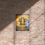 Steadfast, Refined, Radiant, Resilient & Redeemed | Isaiah 41:10 – KJV Faith Metal Print - KJV Word & Light Threads