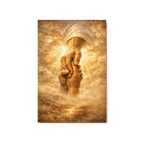 Do Not Be Afraid, For I Am With You | Isaiah 43:5 – KJV Faith Metal Print - KJV Word & Light Threads