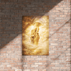 Do Not Be Afraid, For I Am With You | Isaiah 43:5 – KJV Faith Metal Print - KJV Word & Light Threads