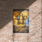 Steadfast, Refined, Radiant, Resilient & Redeemed | Isaiah 41:10 – KJV Faith Metal Print - KJV Word & Light Threads