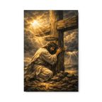 Divine Authority & Transcendence | Crown of Glory – KJV Faith Metal Print - KJV Word & Light Threads