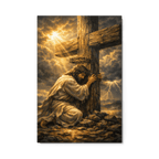 Divine Authority & Transcendence | Crown of Glory – KJV Faith Metal Print - KJV Word & Light Threads