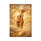 Do Not Be Afraid, For I Am With You | Isaiah 43:5 – KJV Faith Metal Print - KJV Word & Light Threads