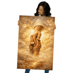 Do Not Be Afraid, For I Am With You | Isaiah 43:5 – KJV Faith Metal Print - KJV Word & Light Threads