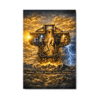 Steadfast, Refined, Radiant, Resilient & Redeemed | Isaiah 41:10 – KJV Faith Metal Print - KJV Word & Light Threads