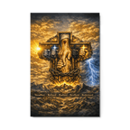 Steadfast, Refined, Radiant, Resilient & Redeemed | Isaiah 41:10 – KJV Faith Metal Print - KJV Word & Light Threads