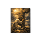Divine Authority & Transcendence | Crown of Glory – KJV Faith Metal Print - KJV Word & Light Threads