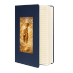 God Grasping Our Hands – Isaiah 43:5 | KJV Faith Hardcover Notebook - KJV Word & Light Threads