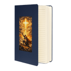 Victory Belongs to the Lord – Proverbs 21:31 | KJV Faith Hardcover Notebook - KJV Word & Light Threads