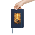 Victory Belongs to the Lord – Proverbs 21:31 | KJV Faith Hardcover Notebook - KJV Word & Light Threads