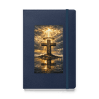 Peace Before the Storm II – Philippians 4:7 | KJV Faith Hardcover Notebook - KJV Word & Light Threads