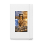Uphold Thee With Thy Righteous Right Hand – Isaiah 41:10 | KJV Faith Hardcover Notebook - KJV Word & Light Threads
