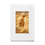 God Grasping Our Hands – Isaiah 43:5 | KJV Faith Hardcover Notebook - KJV Word & Light Threads