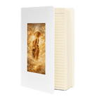 God Grasping Our Hands – Isaiah 43:5 | KJV Faith Hardcover Notebook - KJV Word & Light Threads