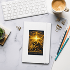 Kingdom Defender – Ephesians 6:11 | KJV Faith Hardcover Notebook - KJV Word & Light Threads