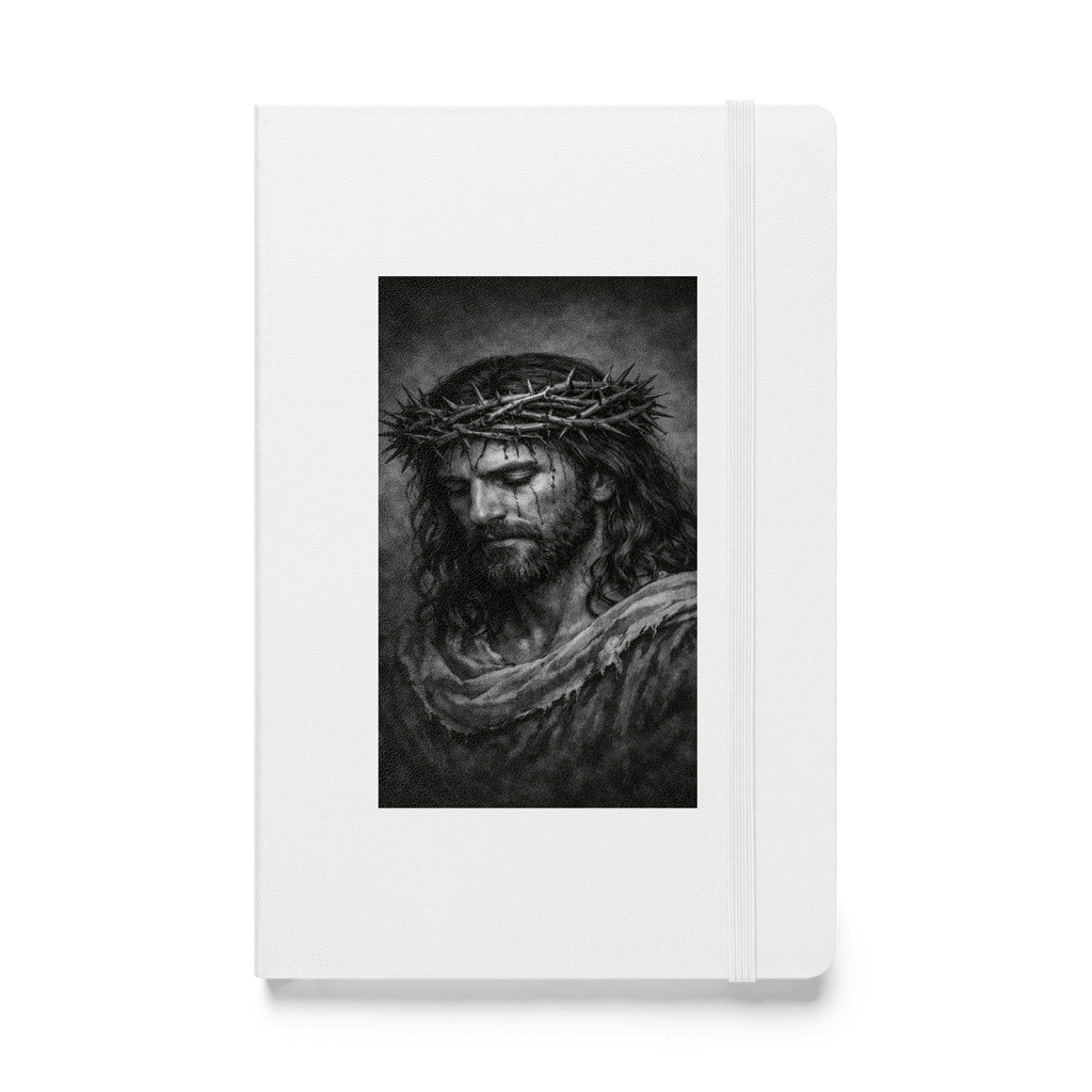 Jesus Our Lord – Crown of Thorns | KJV Faith Hardcover Notebook - KJV Word & Light Threads